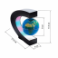 Глобус левитирующий с подсветкой Terra-3